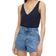 H&M Linen Blend Vest Top - Dark Blue