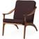 Warm Nordic Lean Back Leather Loungestol 78cm