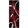 Msrugs Strangeways Red, Black 24x84"