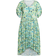 Avenue Val Dress Plus Size - Green Geo