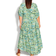 Avenue Val Dress Plus Size - Green Geo