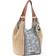 Sakroots Roma Straw Shopper - Navy Spirit Desert