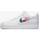 NIKE Air Force 1 '07 M - White/Bright Crimson/Metallic Silver/Midnight Navy