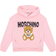 Moschino Kid's Teddy Bear Hoodie - Pink