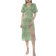 Alexia Admor Nola Dress - Green Ditzy