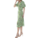 Alexia Admor Nola Dress - Green Ditzy