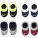 Nike Infant Booties 4-pack - Black