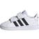 Adidas Infant Grand Court - Cloud White/Core Black/Cloud White