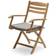 Skagerak Selandia Coussin de chaise Gris (42x42cm)