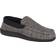 Hanes ComfortSoft FreshIQ Moccasin Slippers with Memory Foam M - Black