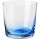 Broste Copenhagen Hue 15 cl Clear-turquoise Vaso