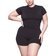 SKIMS Soft Smoothing Seamless T-shirt - Onyx