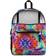 Jansport Cross Town Backpack - Red/Multi Hippie Days