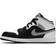 NIKE Air Jordan 1 Mid White Shadow PS - Black/White/Light Smoke Grey