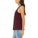 Bella+Canvas Women's 8800 Flowy Racerback Tank - Maroon