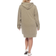 White Mark Women’s Hoodie Sweatshirt Dress Plus Size - Green