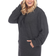 White Mark Women’s Hoodie Sweatshirt Dress Plus Size - Charcoal