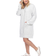 White Mark Women’s Hoodie Sweatshirt Dress Plus Size - Heather Grey