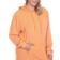 White Mark Women’s Hoodie Sweatshirt Dress Plus Size - Orange