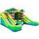 Crossover Tropical Inflatable Bounce House with Double Water Slides