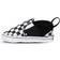 Vans Infant Checkerboard Slip-On V Crib - Black/True White