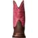 Roper Toddler Texsis Wide Square Toe Cowgirl Boots - Pink/Brown