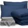 Bare Home Bed-in-A-Bag Bed Linen Gray, Blue (264.2x228.6)