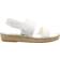 Cole Haan Cloudfeel - Optic White Leather/Natural Jute/Gume