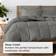 Bare Home Bed-in-A-Bag Bed Linen Gray (264.2x228.6)