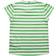 Tommy Hilfiger Ruffle Trim Stripe T-Shirt - Spring Lime Stripe