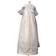 Luxe Heirloom Christening Gown - White