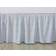 Laura Ashley Ticking Stripe Valance Sheet Blue (203.2x152.4)