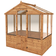 Mercia Garden Products Greenhouse with Flap Vent 4x6m Wood Glass