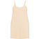 Avenue Cotton Knit Essential Slip Dress Plus Size - Beige