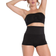 MeMoi High-Waisted Shaping Boyshorts - Black