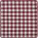 Achim Buffalo Check Pillow Case Red (45.7x45.7)