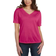 Bella+Canvas Women's 8815 Slouchy V-Neck Tee - Berry