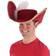 Elope Premium Captain Hook Hat Red