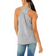 Bella+Canvas Women's 8800 Flowy Racerback Tank - Stripe Athletic Heather/White