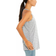 Bella+Canvas Women's 8800 Flowy Racerback Tank - Stripe Athletic Heather/White