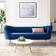 modway Opportunity Channel Tufted Curved Sofa 88.5" 3 Seater