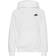 Nike Older Kid's Club Fleece Pullover Hoodie - White/Black (FD3000-100)