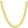 Queen Jewels Miami Cuban Curb Chain Necklace - Gold