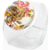 Mackenzie-Childs Floral Market Sweets Kitchen Container 0.5gal