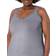 Hanes Stretch Lace Trim Plus Size - Light Steel