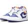 Nike Air Jordan 1 Mid GS - White Deep Royal Blue