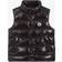 Moncler Kid's Tib Logo Quilted Vest - Black