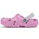 Crocs Kid's Classic Lined Disco Dance Party Clog - Taffy Pink/Multi