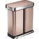 Simplehuman Rectangular Pedal Bin with Liner Pocket 58L