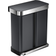 Simplehuman Rectangular Pedal Bin with Liner Pocket 58L